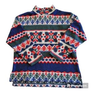 Lavon Women's Large Long Sleeve Christmas Pullover Sweater Shirt